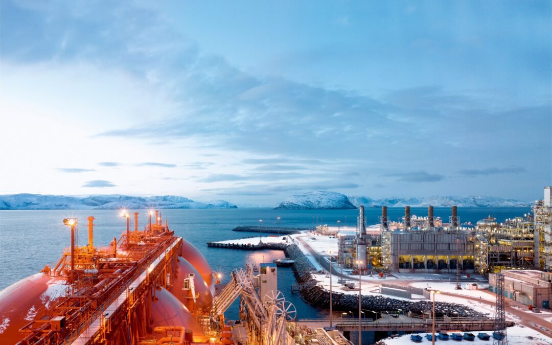 Faszination Energie: Erdgasverflüssigungsanlage auf der Insel Melkøya bei Hammerfest