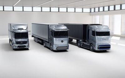 Weltpremiere des Mercedes-Benz Brennstoffzellen-Konzept-Lkw