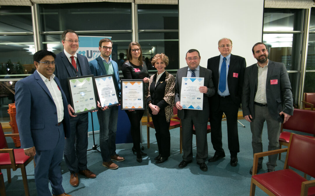 Microdrones® gewinnt EU Drone Award als bester Hersteller