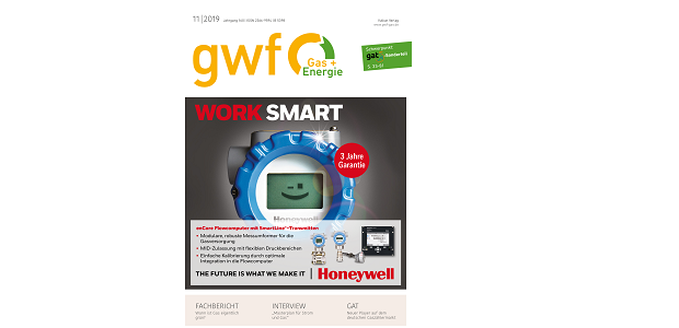 Zur gat in Köln (26.-28.11.19): gwf Gas + Energie Ausgabe 11-19 erschienen