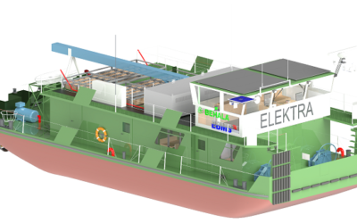 Projektstart zum Bau des weltweit ersten emissionsfreien Schubbootes “Elektra”