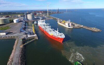 Faszination Energie: Erste Schiffsladung erreicht den LNG-Hafen in Pori