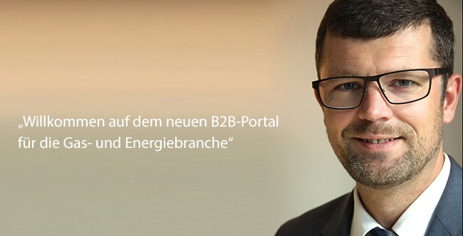 Willkommensgruß von Stephan Schalm, Geschäftsbereichsleiter der gwf Gas + Energie Produktgruppe