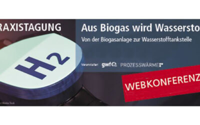 Aus Biogas wird Wasserstoff: Webkonferenz überzeugt 200 Teilnehmer