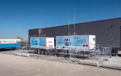 Wystrach präsentiert mobile Wasserstofftankstelle