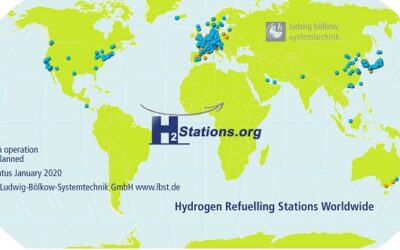 83 neue Wasserstoff-Tankstellen weltweit