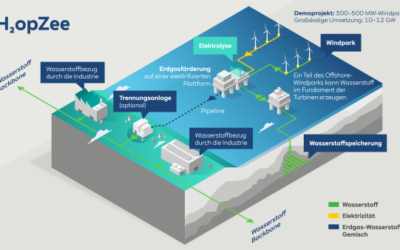 RWE und Neptune Energy planen Machbarkeitsstudie “H2opZee“ in der niederländischen Nordsee
