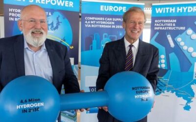 Rotterdam kann Europa 2030 mit ca. 4,6 Mio. t Wasserstoff versorgen