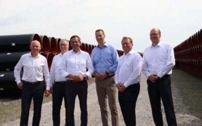 Vorzeitiger Baustart der Anbindungsleitung zum LNG-Terminal Wilhelmshaven