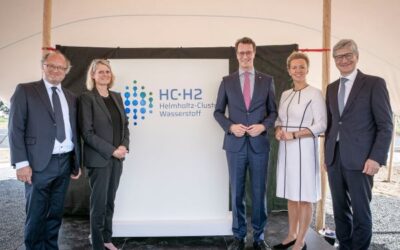 Helmholtz-Cluster Wasserstoff HC-H2 feiert Eröffnung im Brainergy Park Jülich