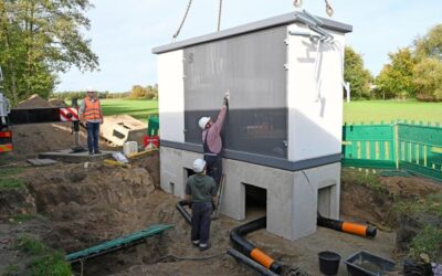 SWTE Netz errichtet wasserstofftaugliche Gasdruckregelanlage für Ibbenbüren-Schierloh