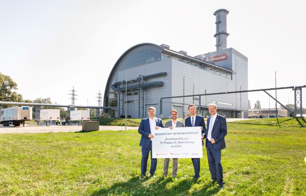 Wasserstoff-Betriebsversuch in Wien mit erstem Zwischenerfolg