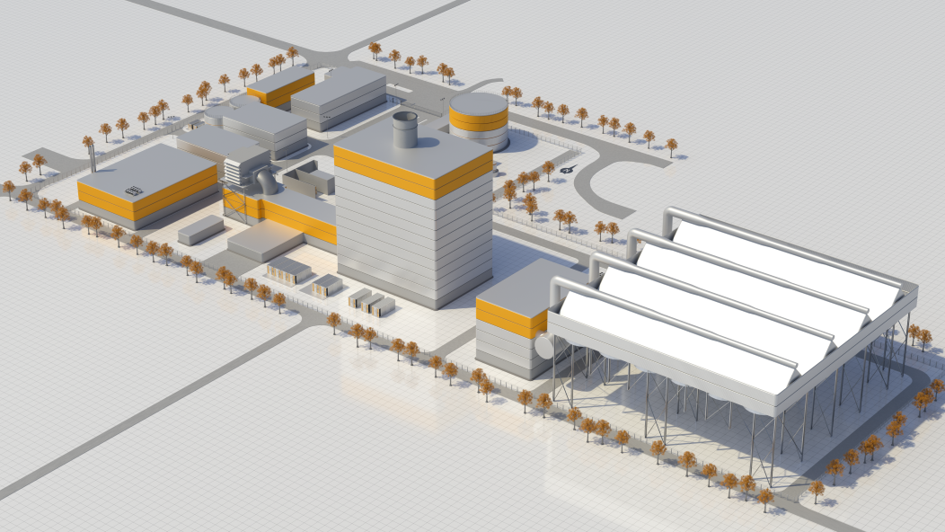 LEAG plant Bau eines H2-ready Gaskraftwerks im Industriepark Schwarze Pumpe