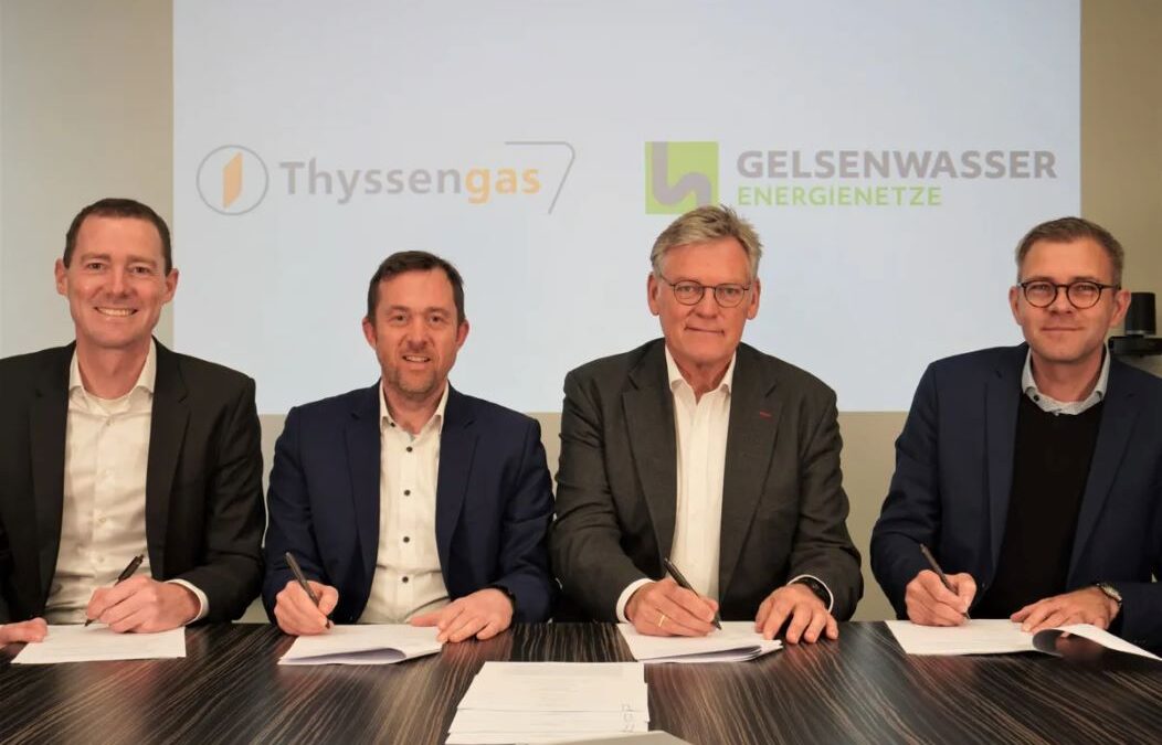 Thyssengas und Gelsenwasser kooperieren bei Wasserstoff in NRW